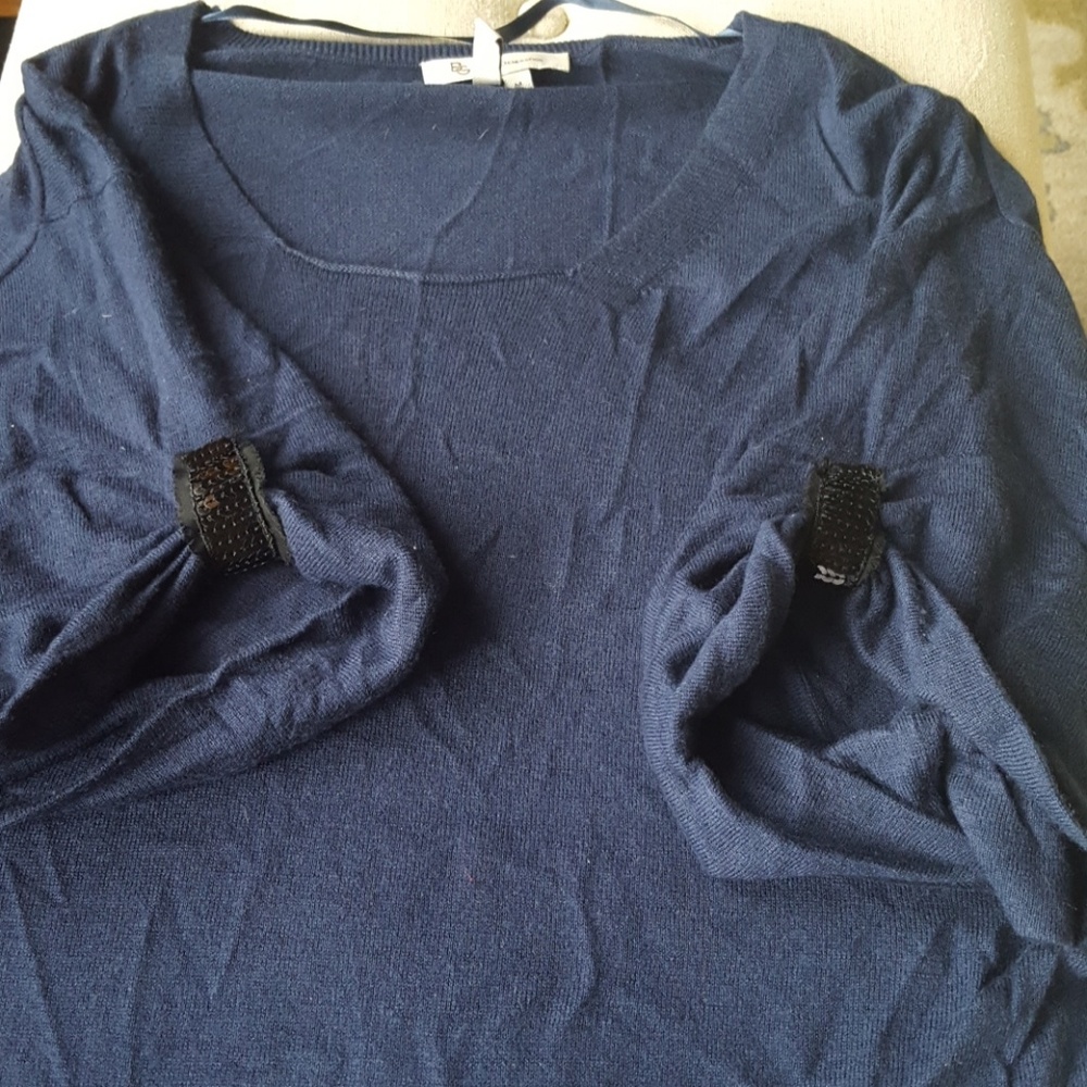 Bcbg generation Navy blue sweater dress